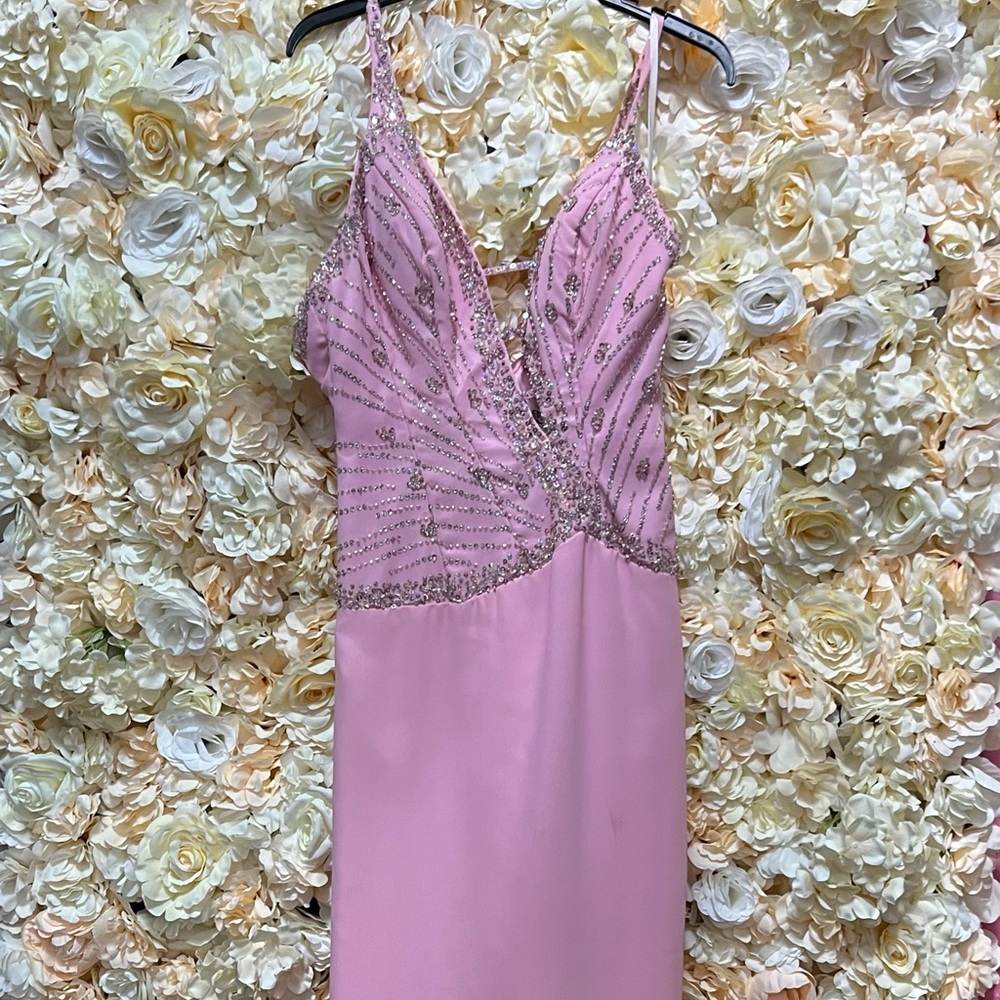 Barbie pink prom dress